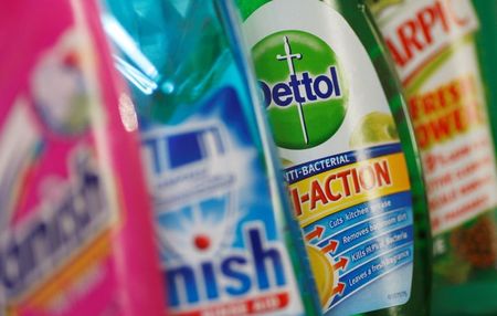 The Durex and Dettol maker recorded lower revenue for hygiene products as the pandemic subsides 