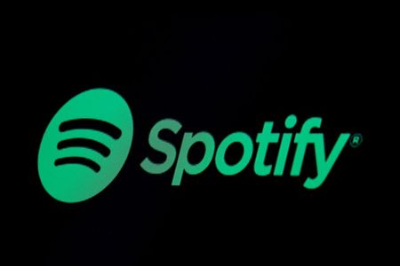 Spotify shares surged eight per cent on Tuesday after the streamer said it has hit a new record number of subscribers.