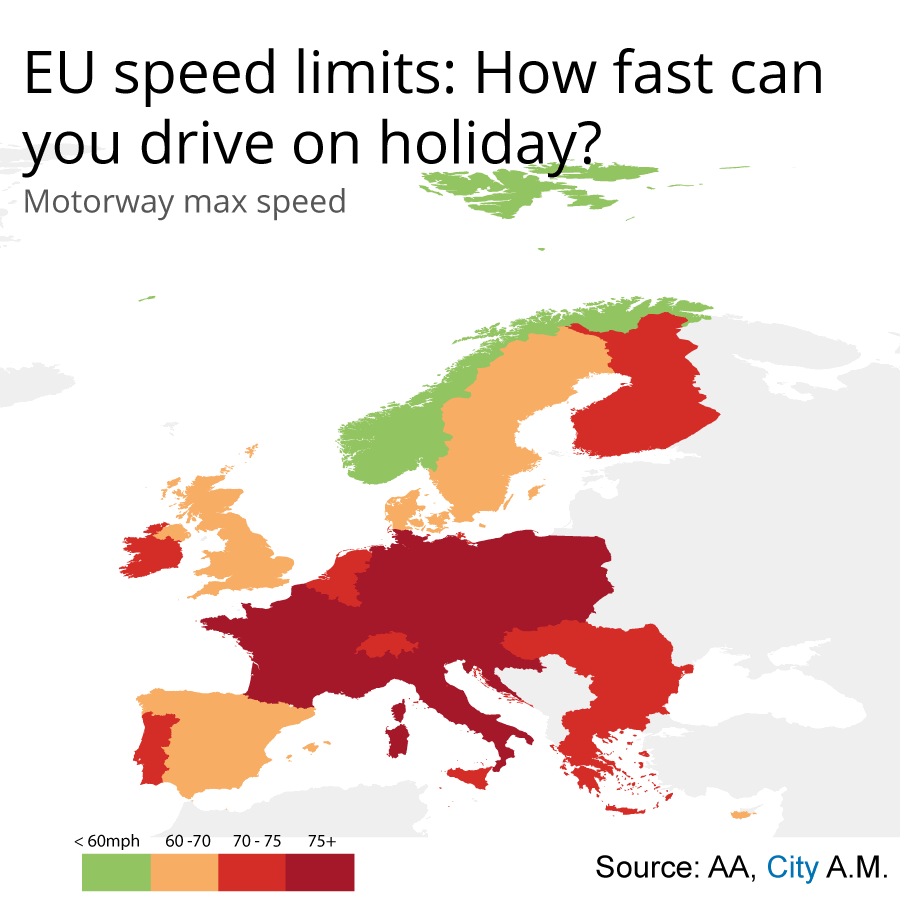 UK holidaymakers could be fined for speeding overseas as EU looks set