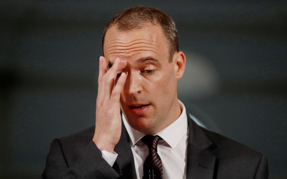Justice Secretary Dominic Raab has reportedly acquired the nickname “The Incinerator” because he “burns through” staff.