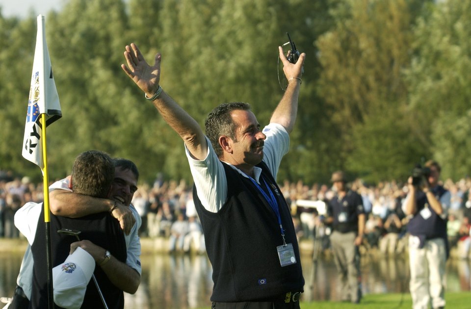European team captain Sam Torrance