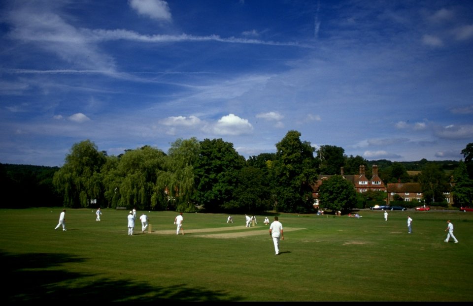 General View of Village cricket