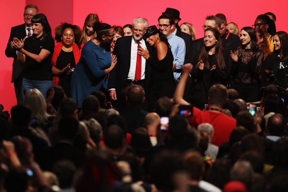 Jeremy Corbyn Addresses Labour Conference