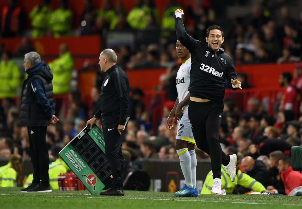 Manchester United v Derby County - Carabao Cup Third Round