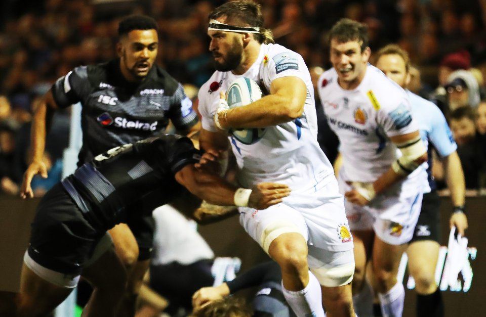 Newcastle Falcons v Exeter Chiefs - Gallagher Premiership Rugby