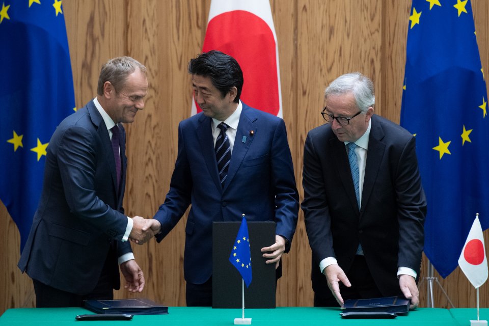 TOPSHOT-JAPAN-EU-DIPLOMACY