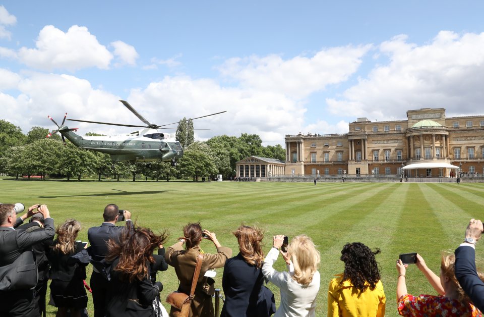 U.S. President Trump's State Visit To UK - Day One