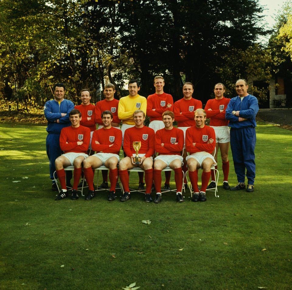 Winning England Team
