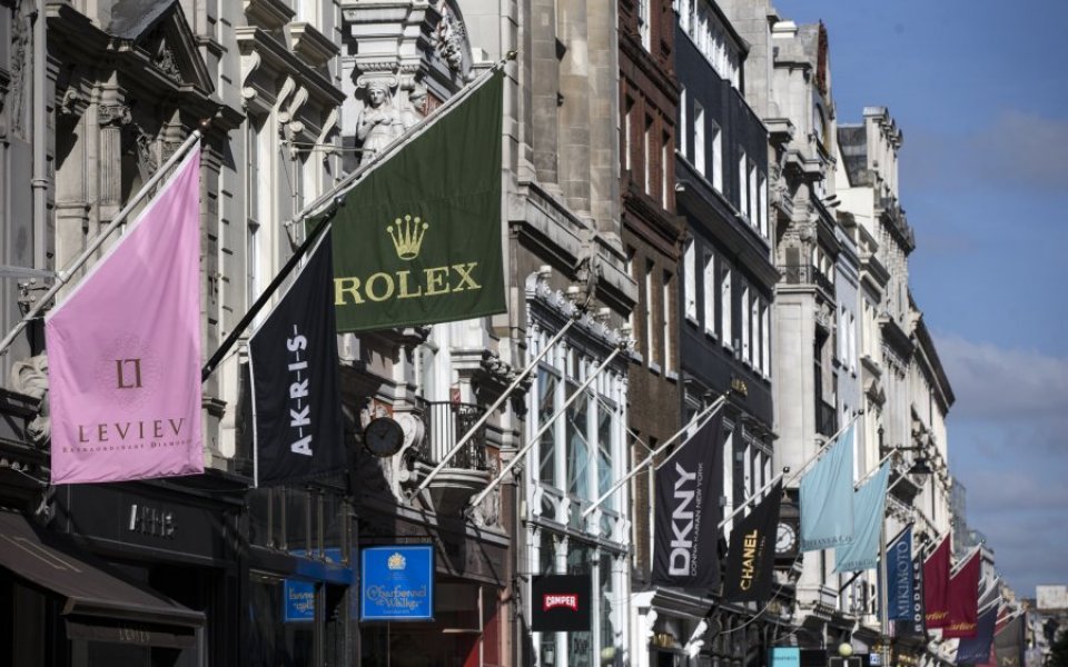 New Bond Street: 3rd most expensive shopping street in the world